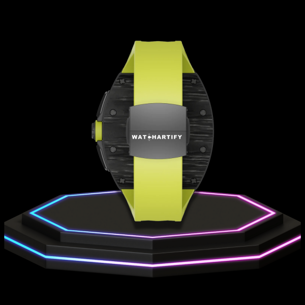 103 3e34e608 f8af 4e72 858e 0f39306e2fea Apple Watch Case 45MM - TITANIUM CARBON Silver Series Black Panther | Light Cerulean Rubber
