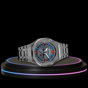 105 6678cbdb 4961 450a 81b6 6d2e38744784 G-SHOCK Casio GA2100 | Titanium Series Grey Dial Rainbow Red Blue Marker | Titanium Stainless Steel Strap