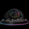 10 ccca68e1 0c62 4128 9e57 3ecdc1ea91df G-SHOCK Casio GA2100 | CASIO OAK Series Rainbow Midnight Black Dial |Dark Rubber