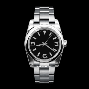 10 f8e94ab1 2a51 40f8 a7de 64336a49acf2 Watchartify Series Datejust 369Number Midnight Face 36MM NH35 Movement Stainless Steel Strap