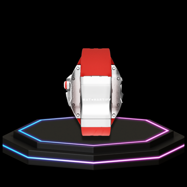 111 7f5fe807 19f4 4ae4 8a2c e050f48bdaaf Apple Watch Ultra Case 49MM - TITAN Pro Series Oyama Titan | Scarlet Red Rubber