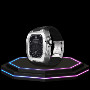 116 ae82766e 801f 4d27 94e7 b1c3c8338d28 Apple Watch Ultra Case 49MM - TITAN Pro Series Oyama Titan | Midnight Rubber