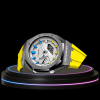 116 cef69f8d 4231 4319 95f1 16293de85065 G-SHOCK Casio GA2100 | Titanium Series Snow White Dial Rainbow Marker | Yellow Rubber