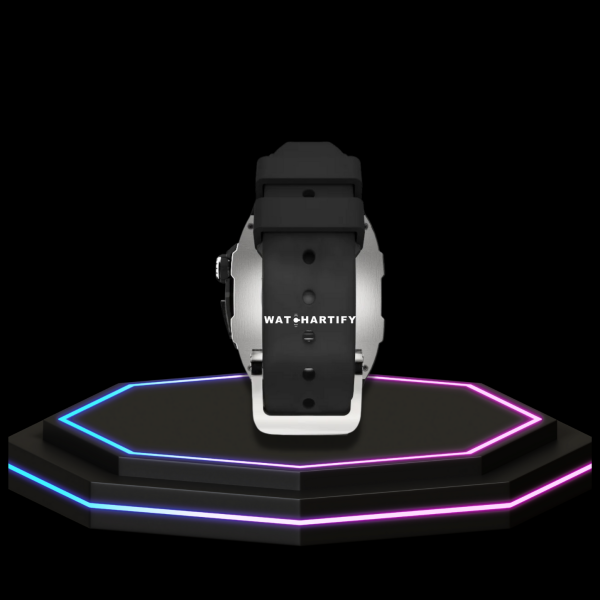 117 e98cde4c 86f6 4ef7 a0cb ffefef8f8cd1 1 Apple Watch Case 45MM - TITAN Series Silver Midnight Black Titanium | Dark Rubber