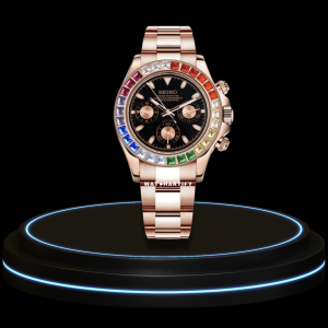 11 e6d460e3 758b 4f6c 8021 c35d5d8c2c5c SEIKO Mod Daytona Collection Sea Blue Dial VK64 Caliber Hybrid Movement Silver Black Stainless Steel Strap