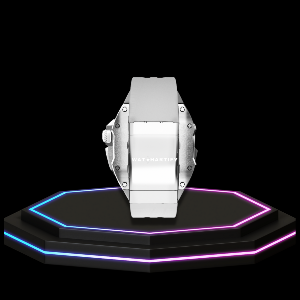 125 6dae18f8 7c03 4bd1 a80b 102fe0b22d34 Apple Watch Ultra Case 49MM - TITAN Pro OyamaTitan | Snow White Rubber