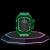 126 2bea28a7 29cc 46d2 9f0c 89777a2fddca Apple Watch Case 45MM - ICE DIAMOND Series Jadeite | Lime Green Rubber