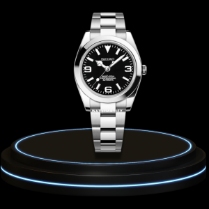12 2864c4db 361a 490b 893d 8cf063b7fba8 SEIKO Mod Oyster Collection Midnight Black Number Dial NH35 Movement Silver Stainless Steel Strap
