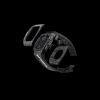 12 360deb75 9b58 44ec acb7 a693094d3a09 Apple Watch Case 45MM - TITANIUM CARBON Silver Series Black Panther | Midnight Rubber