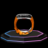 130 31193518 cfee 4760 979e 1b9b483e3f5d Apple Watch Case 44MM - TITAN Series Silver Midnight Black Titanium | Sunset Orange Rubber
