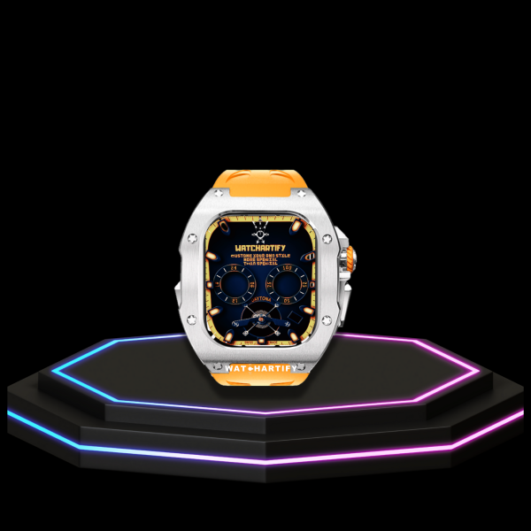 131 ddba471d 8afb 42f9 b2ea 74323c572264 Apple Watch Ultra Case 49MM - TITAN Pro Series Oyama Titan | Sunset Rubber
