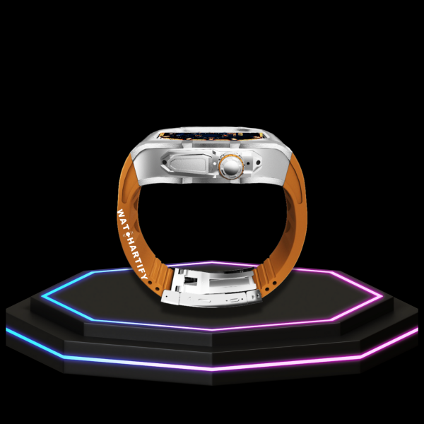 135 b7b822da be58 47a5 a6a3 f85c3a591ec7 Apple Watch Ultra Case 49MM - TITAN Pro Series Oyama Titan | Sunset Rubber