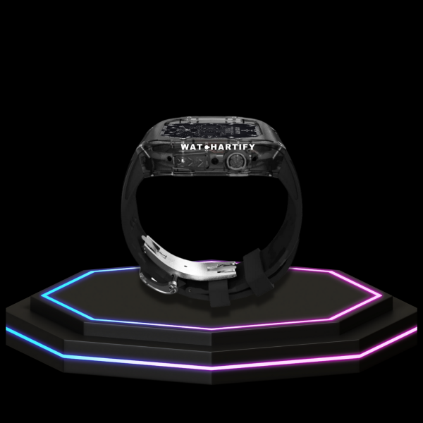 136 aa823590 e5ba 4a34 a830 de6d0e6acf96 Apple Watch Case 44MM - ICE DIAMOND Series Obsidian | Dark Rubber