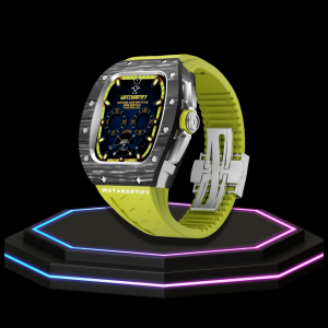 13 80e07d9b 01e7 4f7e a871 d22091b14495 Apple Watch Case 44MM - CONCEPT MOD Series OYAMA | Lime Green Rubber