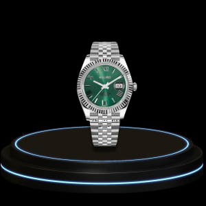 14 15255400 ee53 4d0b a0ea f8907fae7bff SEIKO Mod Datejust Collection Deep Green Dial NH35 Automatic Movement Silver Stainless Steel Strap