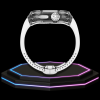 14 185edb40 29a5 413a 9cf7 57714f3f186a Apple Watch Ultra Case 49MM - CRYSTAL Pro Silver Series Eclipse | Snow White Rubber