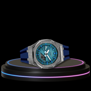 14 b38b3176 18b7 4ea9 861f e88d7559b6f2 G-SHOCK Casio GA2100 | Titanium Mini Series Metallic Tiffany Blue Dial Titanium Marker | Deep Blue Rubber