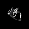 Apple Watch Case 45MM - Crystal TITAN Series Silver | Midnight Rubber