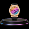 15 84180386 23ae 4288 a122 693f107bcc01 G-SHOCK Casio GA2100 | SPORT Series Rainbow Pro Rose Gold Mod Rainbow Dial | Dark Leather