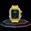 171 98c515c2 c282 4e0d 9eea 1c1320858985 Apple Watch Case 45MM - Crystal TITAN Series Golden | Lemon Yellow Rubber