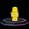 173 f84a1367 65be 48cf b0c3 bd993fdc2744 Apple Watch Case 45MM - Crystal TITAN Series Golden | Lemon Yellow Rubber