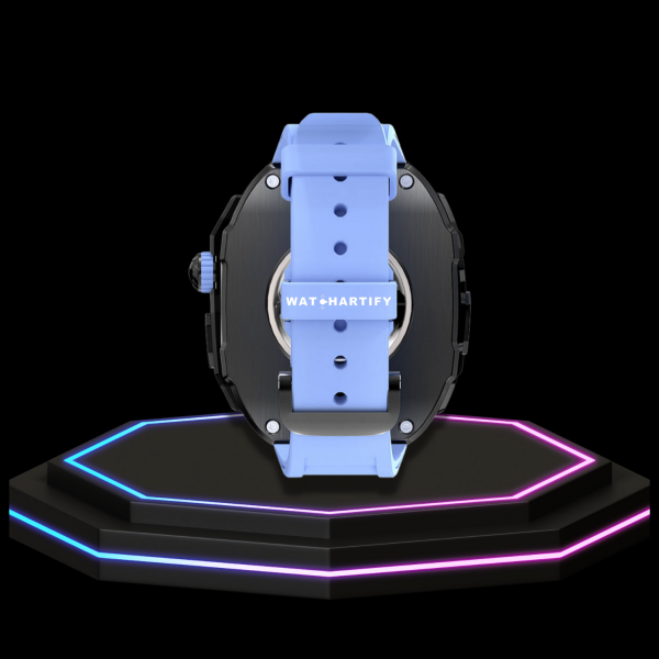 17 3b731b31 76aa 484f 9d99 a96e83c26e27 Apple Watch Ultra Case 49MM - Pro Series Captain Dark | Macaron Blue Rubber