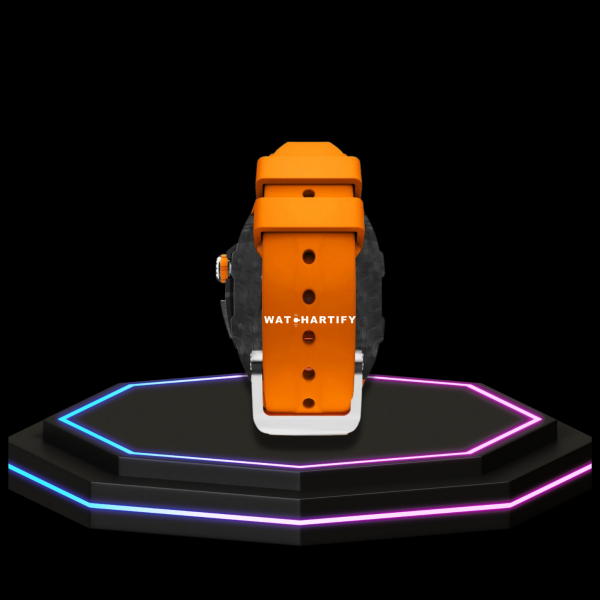 182 e0c176a4 5a7d 4342 aaa7 d7bfe90c722b Apple Watch Case 45MM - OYAMA Series Silver Titan | Sunset Rubber