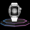 18 6585b786 1993 4d5d 9cbd 0a5bbd8c76b4 Apple Watch Case 44MM - CRYSTAL Silver Series Transparent | Crystal Frost Rubber