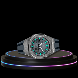 18 e30f8a43 1e4a 4826 bd3c e7029e3066eb G-SHOCK Casio GA2100 | Titanium Series Grey Dial Titanium Tiffany Blue Marker | Grey Rubber