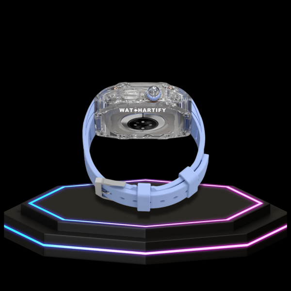 194 f7fe7c12 63f2 4607 bb02 79e3a466c48e Apple Watch Ultra Case 49MM - ICE CUBE Pro Series Macaron Blue Rubber