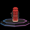 Apple Watch Case 45MM - OYAMA Series Royal Titan  | Scarlet Red Rubber
