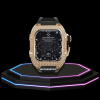 199 11849d41 af16 47be 9c27 f9a6b6232d0e Apple Watch Case 45MM - Crystal TITAN Series Golden | Midnight Rubber