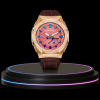 19 298deaaf 20d0 4094 abb1 9481b543d953 G-SHOCK Casio GA2100 | SPORT Series Rose Gold Mod Coral Pink Dial | Brown Leather
