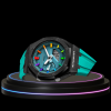 19 79c45c26 4ab4 4f10 9e9a 85f2b068907d G-SHOCK Casio GA2100 | Black Mini Series Tiffany Deep Blue Dial Rainbow Marker | Tiffany Blue Rubber