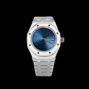 1 44b864df d72a 404b a4db 8bdc4603921c Watchartify Series Royal OAK Solid Navy Single Calendar Face 41MM NH35 Movement Stainless Steel Strap
