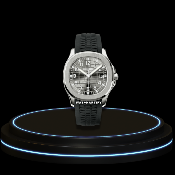 1 4a0abaf5 ca94 4493 956b 0030cadd8308 SEIKO Nautilus Mod Collection Grey Dial NH35 Movement Midnight Black Strap