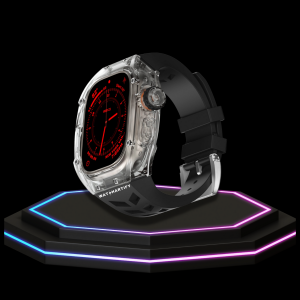 1 8b252673 459e 461d a1ea 2768272f4db2 Apple Watch Ultra Case 49MM - ICE Pro Series Luxury | Fluorescent Midnight Rubber