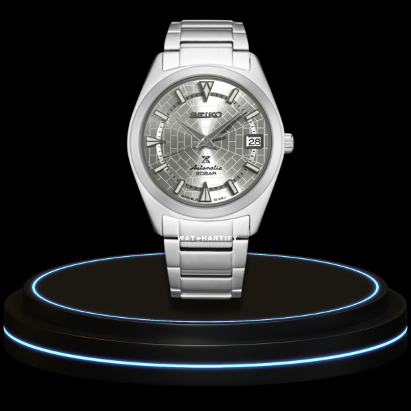 1 b61c5551 9cf8 4c76 b25f 7f78ac4c561f SEIKO Mod Prospex Alpinist Collection Grey Dial NH35 Movement Silver Stainless Steel Strap