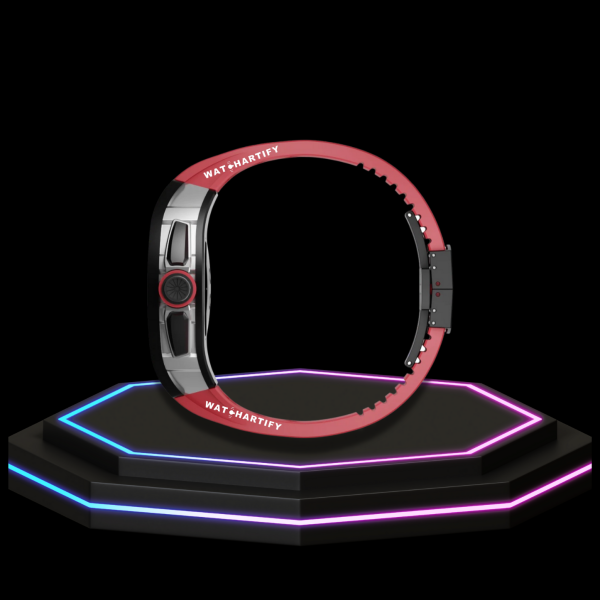 1 c2f741b3 a72d 4557 ab03 15ad605d8fdd Apple Watch Case 44MM - CONCEPT ONYX Series Black Panther | Scarlet Red Rubber