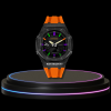 1 c4fe4b5e 7e5c 4060 aaf1 b9097f8f6004 G-SHOCK Casio GA2100 | Black Series Midnight Black Dial Rainbow Marker | Sunset Orange Rubber