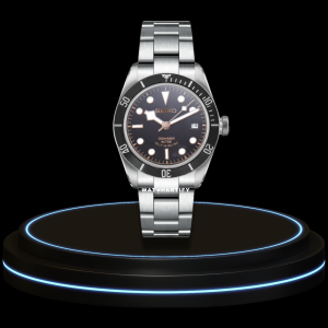 1 c962e4c4 56b4 4b19 8959 fb3ecd4ea0f4 SEIKO Mod Tudor Collection Midnight Black Dial NH35 Movement Silver Stainless Steel Strap