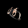 204 b14f2ccf a5fa 4469 ad8e e85a6ab8817a Apple Watch Case 45MM - Crystal TITAN Series Golden | Midnight Rubber
