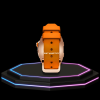 215 Apple Watch Case 44MM - Crystal TITAN Series Golden | Sunset Rubber