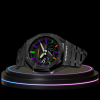 21 e173ed16 3129 4779 b397 ce6e786fc2f0 G-SHOCK Casio GA2100 | Black Series Midnight Dark Dial Rainbow Marker | Dark Stainless Steel Strap