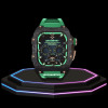 222 3e8ffc71 4c74 4f47 aa58 ab6b7e7eccf9 Apple Watch Case 44MM - OYAMA Series Royal Titan | Lime Green Rubber