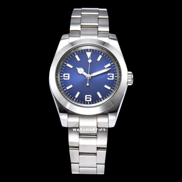 22 05bac5a9 f0fc 4733 84b3 82235f3879e2 Watchartify Series Datejust 369Number Blue Face 40MM Automatic Movement Stainless Steel Strap