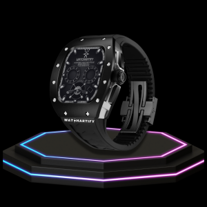 22 22a26c7f 4dac 4f6b 8613 e1b273f6de01 Apple Watch Case 44MM - CONCEPT ONYX Series Black Panther | Midnight Rubber