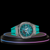 G-SHOCK Casio GA2100 | Titanium Mini Series Tiffany Blue Dial Titanium Marker | Tiffany Blue Rubber
