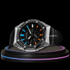 22 855a8053 76c2 4f84 aadf b564d897a865 G-SHOCK Casio GA2100 | SPORT Series Silver Dark Mod Midnight Black Dial | Dark Leather