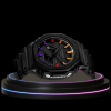 G-SHOCK Casio GA2100 | CASIO OAK Series Rainbow Midnight Black Dial | Midnight Black Rubber